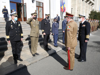 Întâlnirea șefilor Apărării din Regatul Spaniei și România Foto:Valentin Ciobârcă