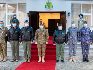 Participarea șefului Statului Major al Apărării la ședințele de bilanț ale Forțelor Navale și Forțelor Aeriene, pentru anul 2020 Foto: