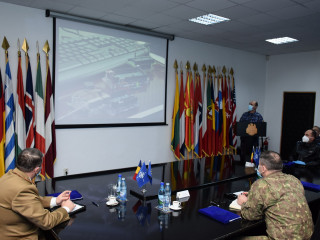 Participarea șefului Statului Major al Apărării la ședințele de bilanț ale Forțelor Navale și Forțelor Aeriene, pentru anul 2020 Foto: