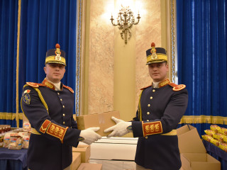 Cadouri pentru veteranii de război  Foto:Alexandru Badea