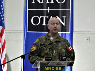 Ziua Distinșilor Vizitatori a exercițiului de comandament LOYAL LEDA 22 Foto:Costel Pătrașcu