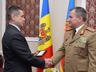 Medalia „Consolidarea Frăției de Arme”, conferită șefului Statului Major al Apărării