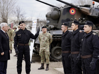 Conducerea MApN, în vizită de lucru la Buzău și Focșani Foto:Laurențiu Turoi 