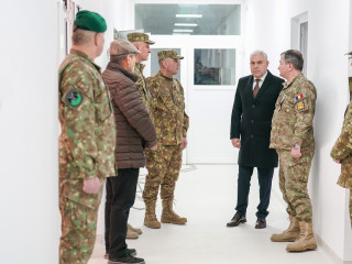 Conducerea MApN, în vizită de lucru la Buzău și Focșani Foto:Laurențiu Turoi 