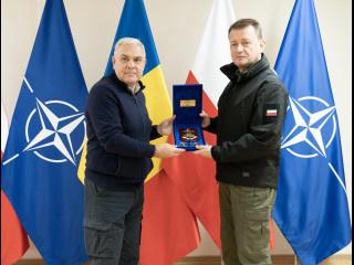 Vizita conducerii MApN la detașamentul român dislocat în Polonia Foto:Laurențiu Turoi