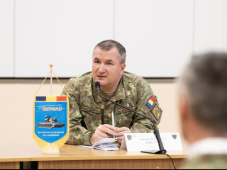 Vizita conducerii MApN la detașamentul român dislocat în Polonia Foto:Laurențiu Turoi 