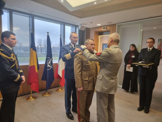 șeful Statului Major al Apărării, distincție conferită de președintele Republicii Franceze Foto:Anca Ciornei