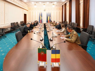 Vizita în România a șefului Statului Major al Apărării din Portugalia Foto:Laurențiu Turoi 