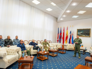 Vizita conducerii MApN în Baza 57 Aeriană Mihail Kogălniceanu Foto:Laurențiu Turoi