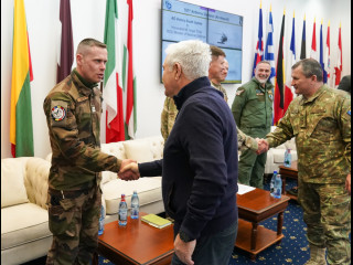 Vizita conducerii MApN în Baza 57 Aeriană Mihail Kogălniceanu Foto:Laurențiu Turoi 