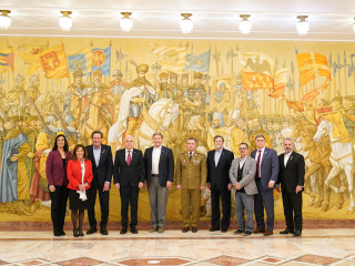 Întâlnirea conducerii MApN cu o delegație a Congresului SUA Foto:Laurențiu Turoi