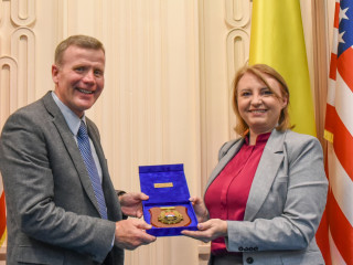 Întrevederi cu un grup de cursanți ai Universității Naționale de Apărare a SUA Foto:Alexandru Badea