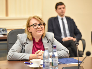 Întrevederi cu un grup de cursanți ai Universității Naționale de Apărare a SUA Foto:Alexandru Badea