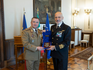 Vizita în Republica Italiană a șefului Statului Major al Apărării Foto: