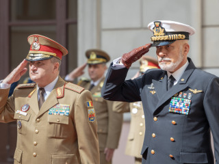 Vizita în Republica Italiană a șefului Statului Major al Apărării Foto: