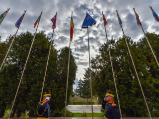Ceremonii dedicate sărbătoririi Zilei NATO în România - București Foto:Alexandru Badea