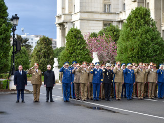 Ceremonii dedicate sărbătoririi Zilei NATO în România - București Foto:Alexandru Badea