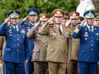 Ceremonii dedicate sărbătoririi Zilei NATO în România - București Foto:Alexandru Badea