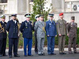 Ceremonii dedicate sărbătoririi Zilei NATO în România - București Foto:Alexandru Badea