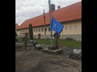 Ceremonii dedicate sărbătoririi Zilei NATO în România - Prundu Bârg?ului Foto:Brigada 81 Mecanizată