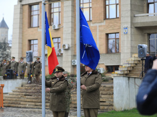 Ceremonii dedicate sărbătoririi Zilei NATO în România - Iași Foto:Brigada 15 Mecanizată