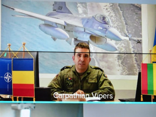 Videoconferință cu militarii din teatrele de operații și misiuni externe Foto:Laurențiu Turoi