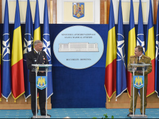 Vizita președintelui Comitetului Militar al NATO în România Foto:Alexandru Badea