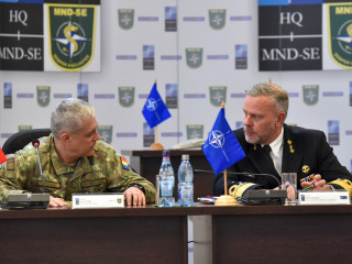 Vizita președintelui Comitetului Militar al NATO în România Foto:Alexandru Badea