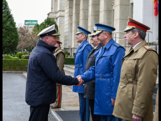 Vizita președintelui Comitetului Militar al NATO în România Foto:Alexandru Badea