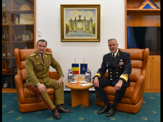 Vizita președintelui Comitetului Militar al NATO în România Foto:Alexandru Badea