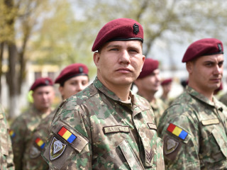 Ceremonia de predare-primire a comenzii Statului Major al Forțelor Terestre Foto:Alexandru Badea