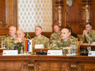 Conferința șefilor Apărării din Europa Centrală, la București Foto:SMAp/MApN