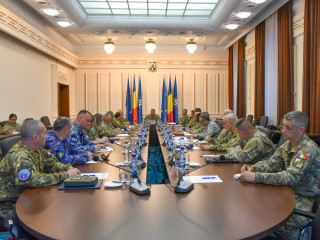 Conferința șefilor Apărării din Europa Centrală, la București Foto:SMAp/MApN