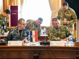 Conferința șefilor Apărării din Europa Centrală, la București Foto:SMAp/MApN