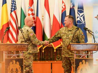 Conferința șefilor Apărării din Europa Centrală, la București Foto:SMAp/MApN