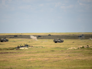 Ziua Distinșilor Vizitatori la exercițiul Dacian Strike 23 Foto:Alexandru Badea