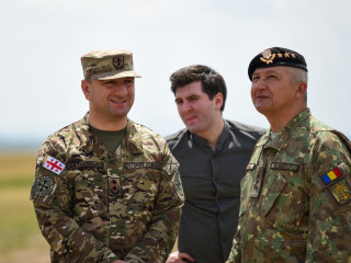 Ziua Distinșilor Vizitatori la exercițiul Dacian Strike 23 Foto:Alexandru Badea