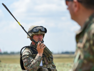 Ziua Distinșilor Vizitatori la exercițiul Dacian Strike 23 Foto:Alexandru Badea