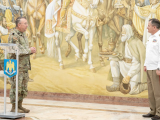 Distincții pentru reprezentanți ai Gărzii Naționale a statului american Alabama  Foto:Laurențiu Turoi