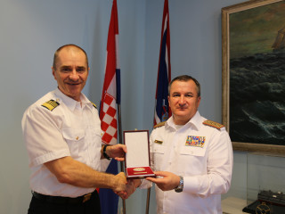 Vizita șefului Statului Major al Apărării în Republica Croația Foto:Croatian Armed Forces