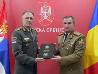 Vizita șefului Statului Major al Apărării în Republica Serbia Foto:Ministerul Apărării din Serbia