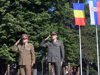 Vizita șefului Statului Major al Apărării în Republica Serbia Foto:Ministerul Apărării din Serbia