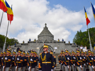 100 de ani de la punerea pietrei de temelie a Mausoleului Eroilor de la Mărășești Foto:Alexandru Badea