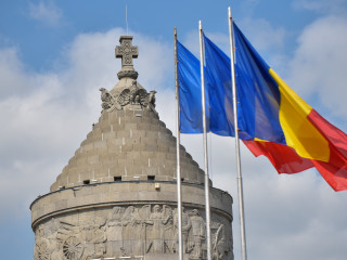 100 de ani de la punerea pietrei de temelie a Mausoleului Eroilor de la Mărășești Foto:Alexandru Badea