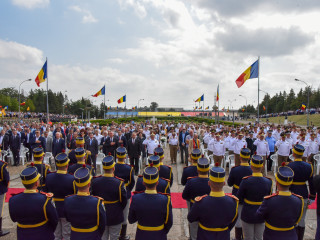 100 de ani de la punerea pietrei de temelie a Mausoleului Eroilor de la Mărășești Foto:Alexandru Badea