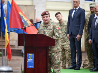 Ceremonia de înființarea Batalionului 24 Infanterie  <br/> Foto: Alexandru Badea