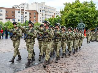 Ceremonia de înființarea Batalionului 24 Infanterie  <br/> Foto: Alexandru Badea