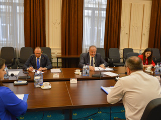 Întrevedere cu secretarul general al Consiliului Securității Naționale al Președintelui Republicii Turcia <br/> Foto: Costel Pătrașcu