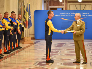 Distincții pentru echipa Invictus România Foto:Alexandru Badea