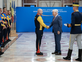Distincții pentru echipa Invictus România Foto:Laurențiu Turoi 